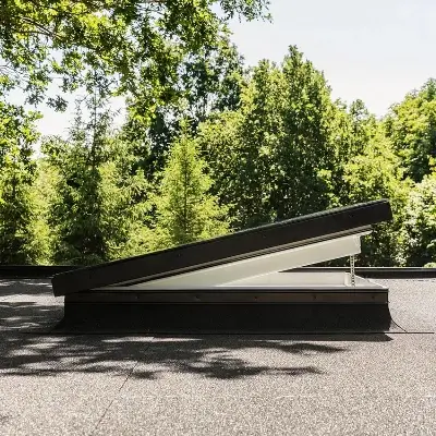 Velux Teras Çatı Pencereleri - Düz Camlı Işıklık